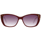 Burgundy Women Sunglass