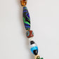Multicolor Murano Glass Beads Brass Women Jewelry Necklace