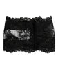 Black Lace Neck Scarf