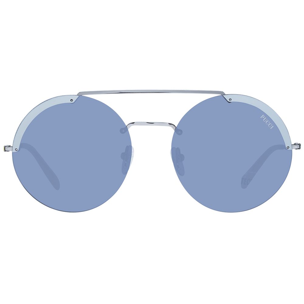 Gray Metal Sunglasses