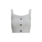 White Polyamide Top