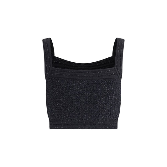 Black Polyamide Top
