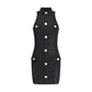Black Viscose Cocktail Dress