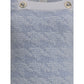 Light Blue Polyamide Casual Dress