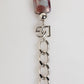 Multicolor Murano Glass Beads Brass Zamak Necklace