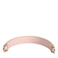 Strap Pink Leather Gold Tone Big Bag Handle Shoulder Strap