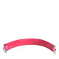 Pink Embellished Leather Bag Handle Women Shoulder Strap