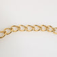Multicolor Murano Glass Beads Gold Chain Jewelry Necklace