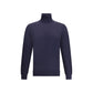Blue Cashmere Turtleneck
