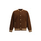 Brown Cashmere Bomber