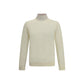 Cream Wool Turtleneck