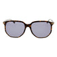 Brown Metal Sunglasses
