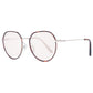 Brown Metal Sunglasses