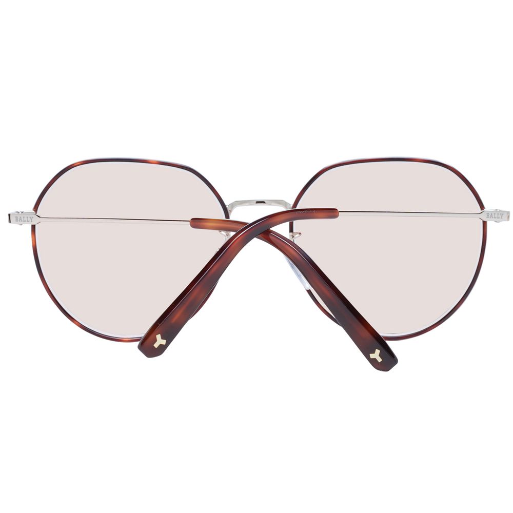 Brown Metal Sunglasses