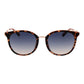 Brown Stainless Steel Sunglasses