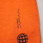 Orange Cotton DG VIB3 Logo Drawstring Sweatpants Pants