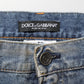 Blue Distressed Denim Slim Fit Pants Jeans