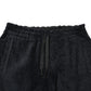Black Cotton Logo Men Jogger Sweatpants Pants