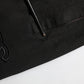 Black Cotton DG Logo Men Jogger Pants