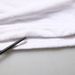 White Cotton Cargo Trousers Logo Patch Pants