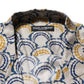 Cream Cotton Silk Hawaii Scallop Shell Print Shirt