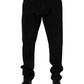 Black Cotton Regular Denim Men Trouser Jeans