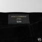 Black Cotton Slim Fit Denim Trouser Jeans