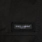 Black Cotton Cargo Jogger Sweatpants Pants