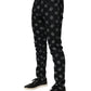 Black DG Monogram Cotton Skinny Denim Jeans
