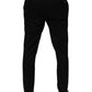Black Cashmere Dress Formal Men Trouser Pants