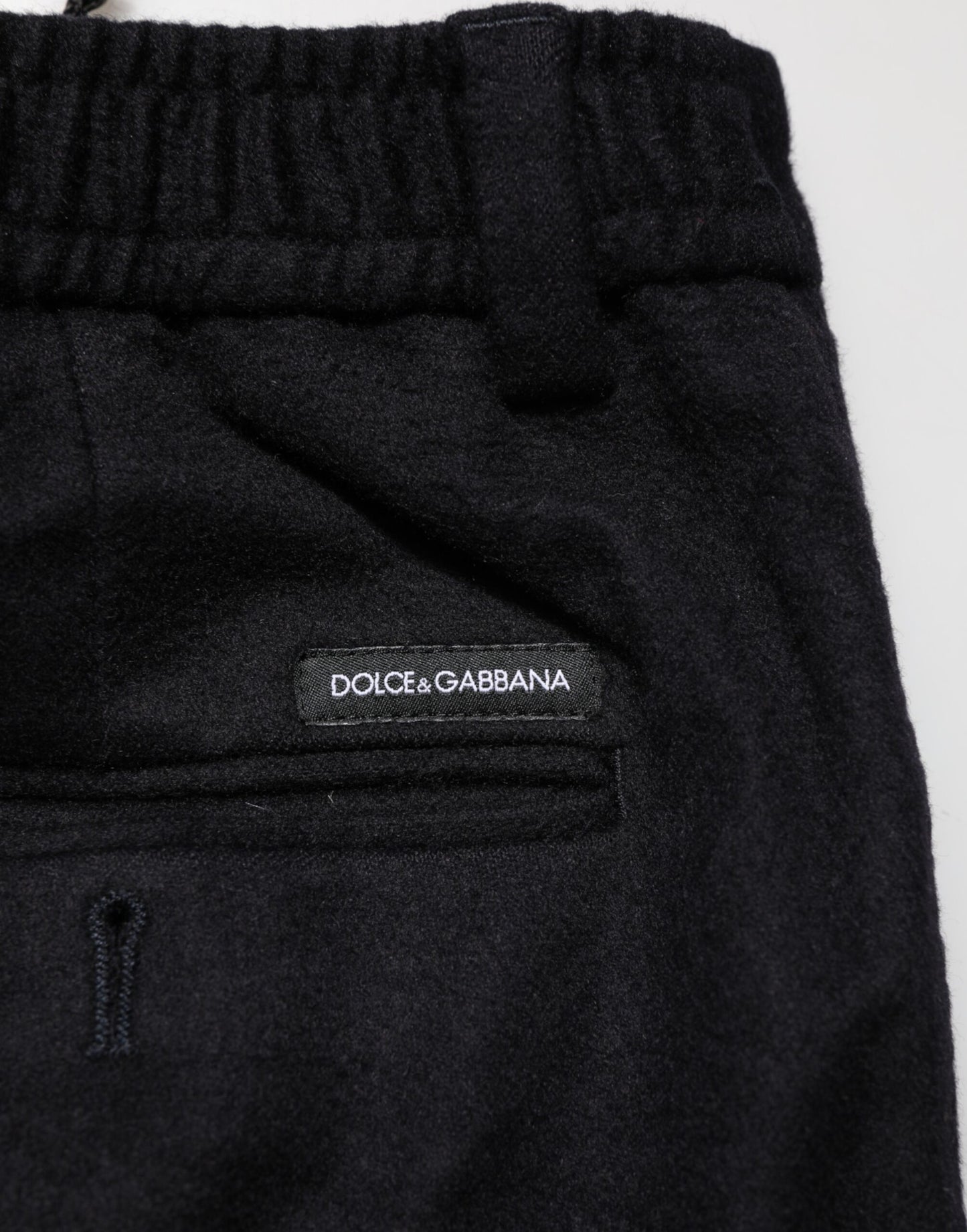Black Cashmere Dress Formal Trouser Pants