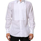 White Cotton MARTINI Bib Formal Dress Shirt