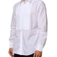 White Cotton MARTINI Bib Formal Dress Shirt