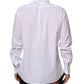White Cotton MARTINI Bib Formal Dress Shirt