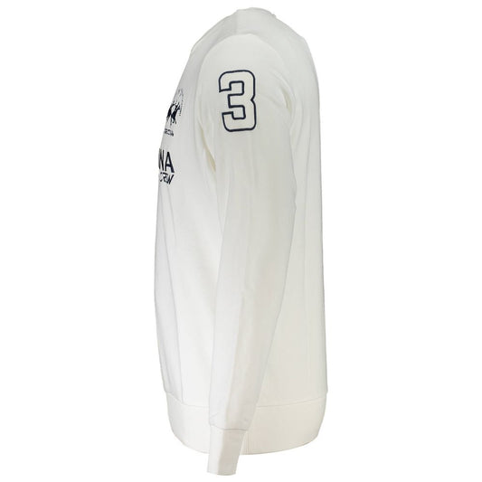 White Cotton Sweatshirt