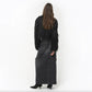 Black Cotton Skirt