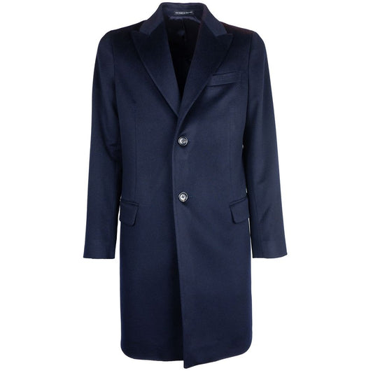 Blue Cashmere Men Jacket