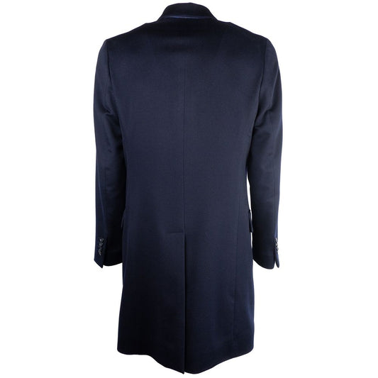 Blue Cashmere Men Jacket