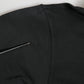 Black Logo FullZip Hooded Sweatshirt Sweater