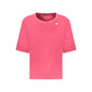 Pink Cotton Women Top