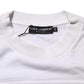 White Embossed Logo Men Sweatshirt Sweater