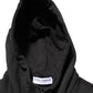 Black Logo FullZip Hooded Sweatshirt Sweater