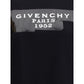 Cotton T-shirt with print black givenchy tape