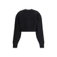 Black Fleece Wool Sweatshirt