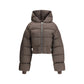 Brown Nylon Coat