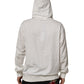 Off White Cotton Panda Hooded Sweatshirt Sweater