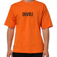Orange DGVIB3 Crew Neck Short Sleeves T-shirt
