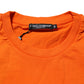 Orange DGVIB3 Crew Neck Short Sleeves T-shirt