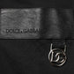 Black Logo Plaque Cotton Crew Neck T-shirt