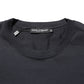Black Logo Compass Cotton Crew Neck T-shirt